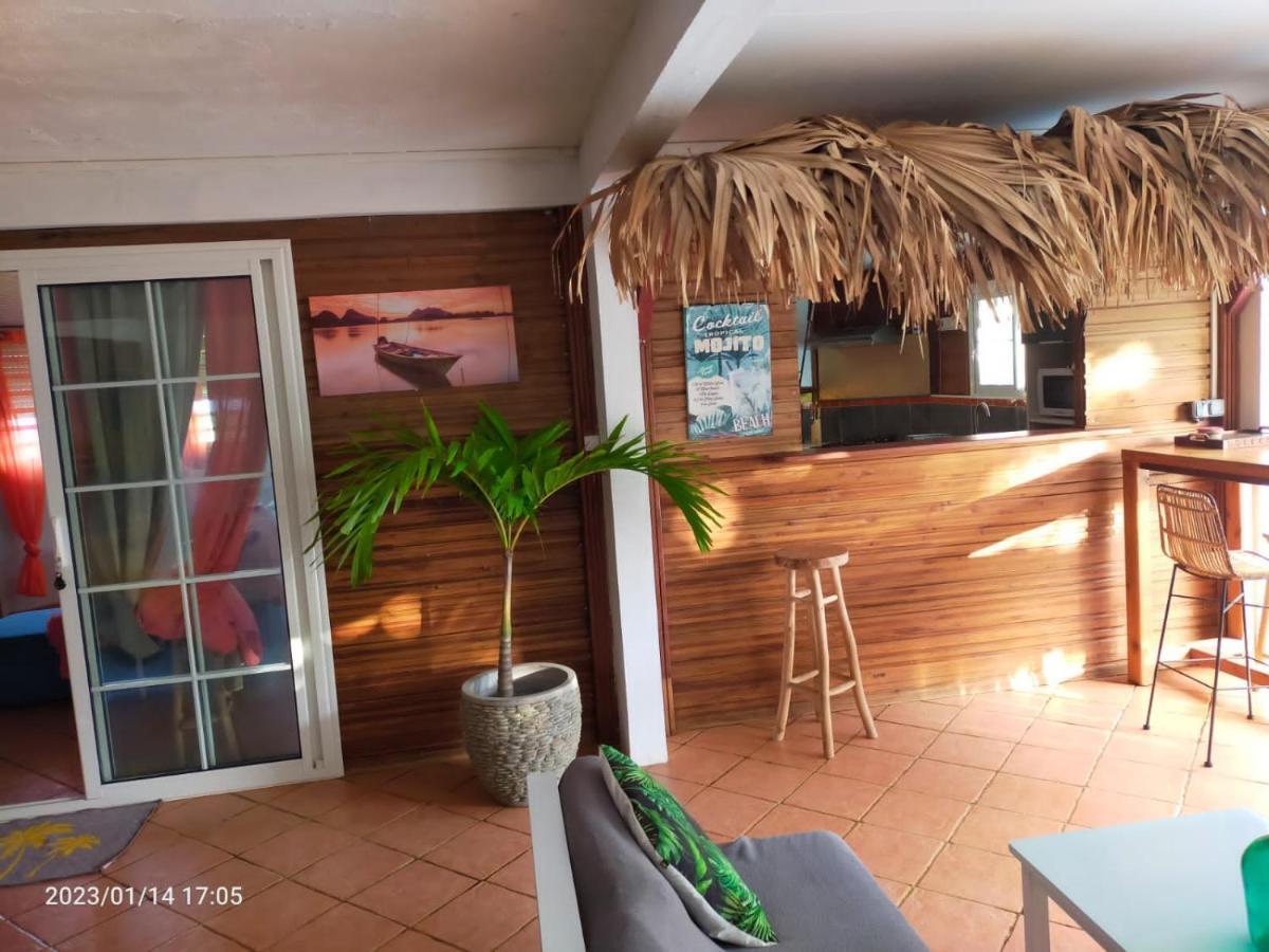 Douceur Des Hauteurs Bas De Villa, Piscine Privee Sainte-Luce Extérieur photo