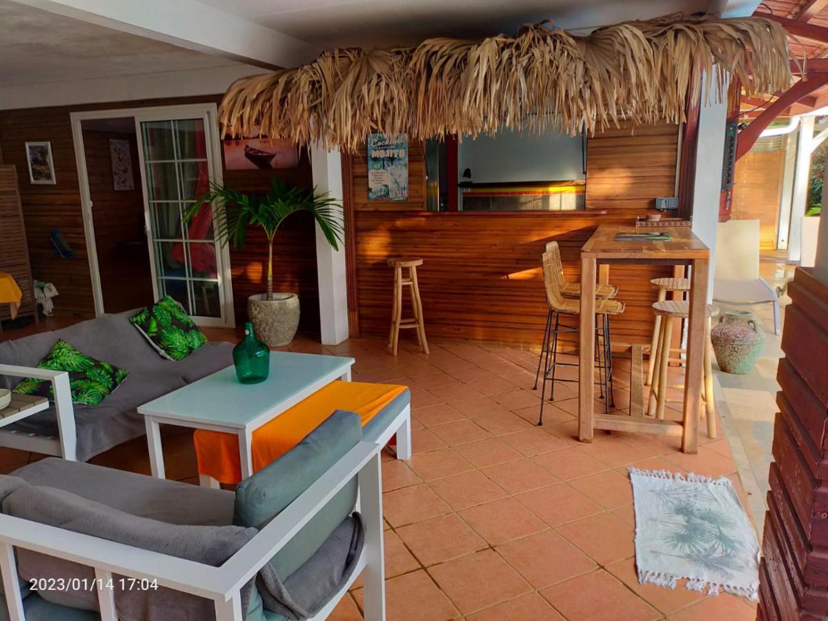 Douceur Des Hauteurs Bas De Villa, Piscine Privee Sainte-Luce Extérieur photo