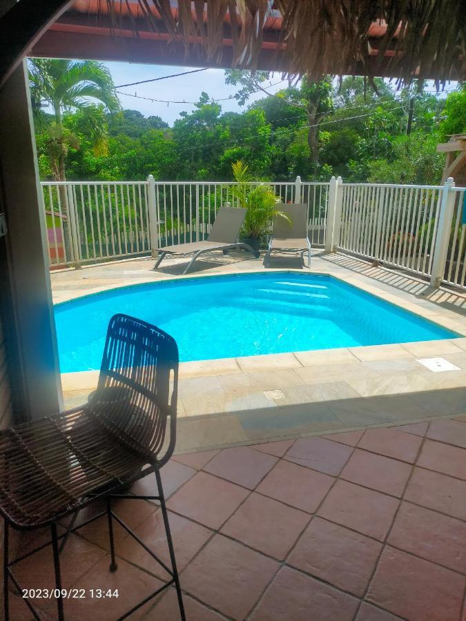 Douceur Des Hauteurs Bas De Villa, Piscine Privee Sainte-Luce Extérieur photo