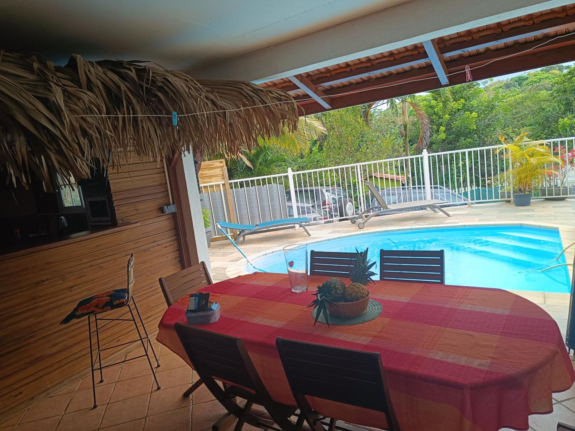 Douceur Des Hauteurs Bas De Villa, Piscine Privee Sainte-Luce Extérieur photo