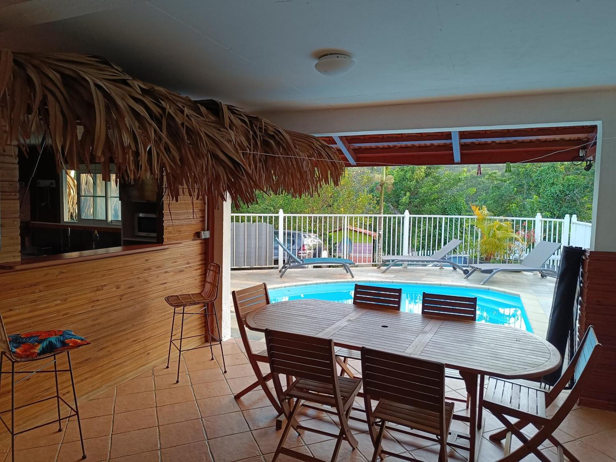 Douceur Des Hauteurs Bas De Villa, Piscine Privee Sainte-Luce Extérieur photo